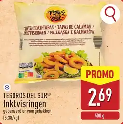 ALDI Tesoros del sur Inktvisringen aanbieding