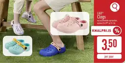 ALDI L&D Clogs aanbieding