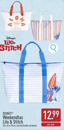 ALDI Disney Weekendtas Lilo & Stitch aanbieding
