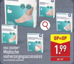 ALDI Multinorm Medische voetverzorgingsaccessoires aanbieding