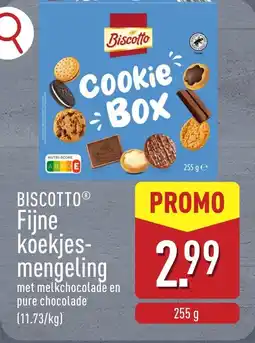 ALDI Biscotto Feine koekjesmengeling aanbieding