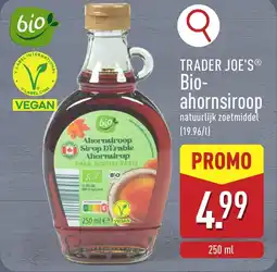 ALDI Trader joe's Bio-ahornsiroop aanbieding