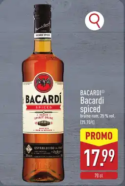 ALDI Bacardi spiced aanbieding