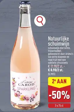 ALDI Natuurlijke schuimwijn aanbieding