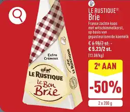 ALDI Le rustique Brie aanbieding