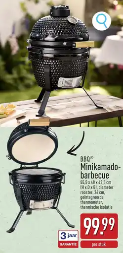 ALDI BBQ Mini Kamado Barbecue aanbieding