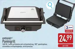 ALDI Ambiano Paninigrill aanbieding