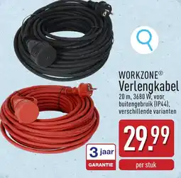 ALDI Workzone Verlengkabel aanbieding