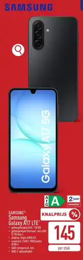 ALDI Samsung Galaxy A17 LTE aanbieding