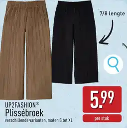 ALDI Up2fashion Plissébroek aanbieding