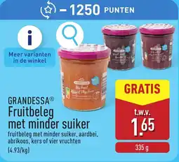ALDI Grandessa Fruitbeleg met minder suiker aanbieding