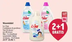 Delhaize Wasmiddel Le Chat aanbieding