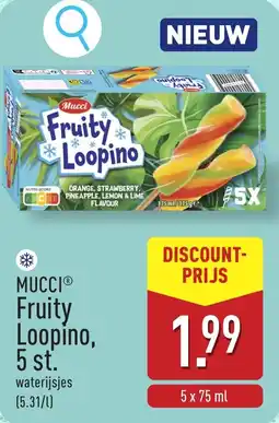 ALDI Mucci Fruity Loopino aanbieding