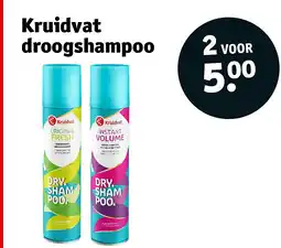 Kruidvat Kruidvat droogshampoo aanbieding