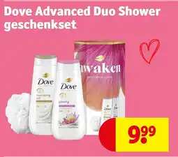 Kruidvat Dove Advanced Duo Shower geschenkset aanbieding