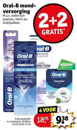 Kruidvat Oral-B mondverzorging aanbieding