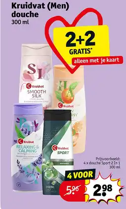 Kruidvat Kruidvat (Men) douche aanbieding