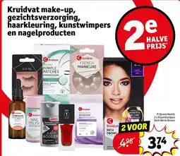 Kruidvat 2 x kleurshampoo Dark Warm Brown aanbieding