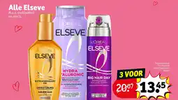 Kruidvat 3 x shampoo Hydra Hyaluronic 300 ml aanbieding
