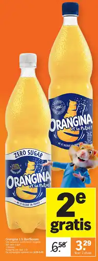 Albert Heijn Orangina 1.5 literflessen aanbieding