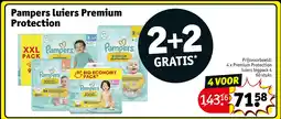 Kruidvat 4 x Premium Protection luiers bigpack 4 60 stuks aanbieding
