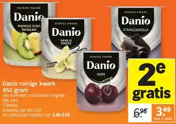 Albert Heijn Danio romige kwark 450 gram aanbieding