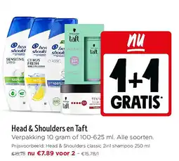 Jumbo Head & Shoulders en Taft aanbieding