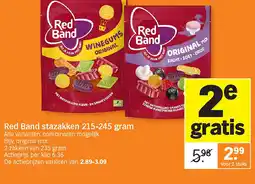 Albert Heijn Red Band stazakken 215-245 gram aanbieding