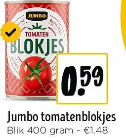 Jumbo Jumbo tomatenblokjes aanbieding