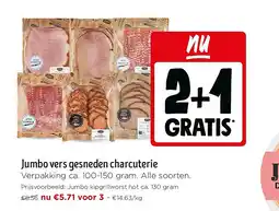 Jumbo Jumbo vers gesneden charcuterie aanbieding