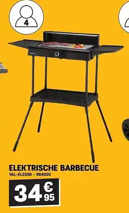 Electro Depot ELEKTRISCHE BARBECUE VAL-EL2200 aanbieding