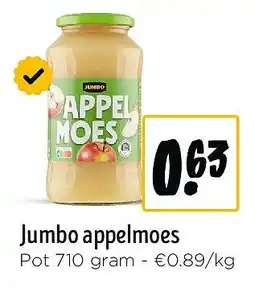 Jumbo Jumbo appelmoes aanbieding