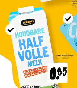 Jumbo Jumbo halfvolle melk aanbieding
