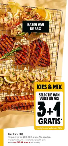 Jumbo Kies & Mix BBQ aanbieding