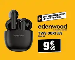 Electro Depot edenwood TWS OORTJES aanbieding