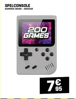 Electro Depot SPELCONSOLE GAMEBOX GB200 aanbieding