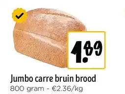 Jumbo Jumbo carre bruin brood aanbieding