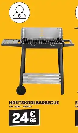Electro Depot HOUTSKOOLBARBECUE VAL-5230 aanbieding