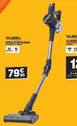 Electro Depot Valberg STEELSTOFZUIGER CYCLONIC S10 aanbieding