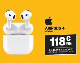 Electro Depot AIRPODS 4 aanbieding