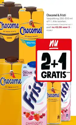 Jumbo Chocomel & fristi aanbieding