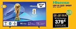 Electro Depot Hisense UDH 4K QLED SMART 58E7Q aanbieding