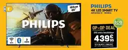 Electro Depot Philips 4K LED SMART TV 65PUS7000/12 aanbieding