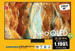 Electro Depot Samsung AI NEO MINI LED TV 85QN70F aanbieding