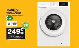 Electro Depot Valberg WASMACHINE WF814A-10W180C aanbieding