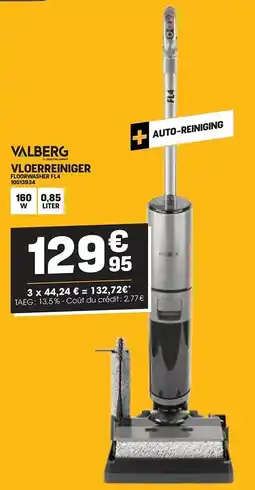 Electro Depot Valberg VLOERREINIGER FLOORWASHER FL4 aanbieding