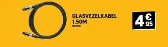 Electro Depot GLASVEZELKABEL 1,50M aanbieding