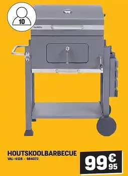 Electro Depot HOUTSKOOLBARBECUE VAL-4128 aanbieding