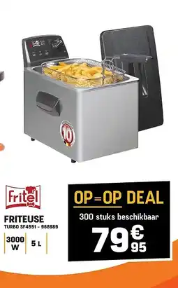 Electro Depot FRITEUSE TURBO SF4551 aanbieding