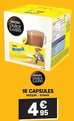 Electro Depot 16 CAPSULES NESQUIK aanbieding